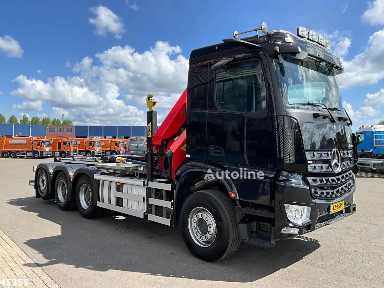 Mercedes-Benz Arocs 3540 8x4 Euro 6 Palfinger 19 Tonmeter laadkraan Just 119.0