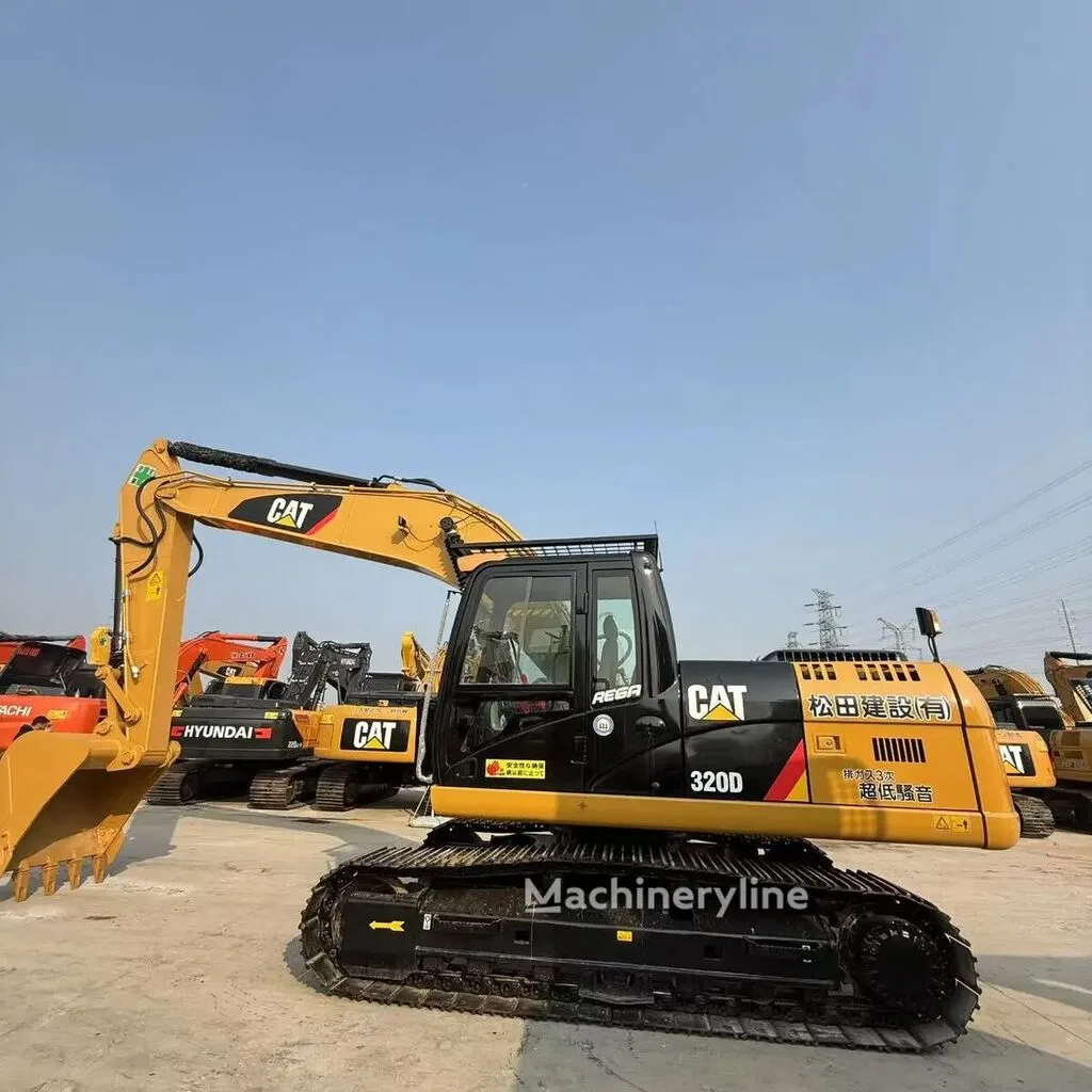 Caterpillar 320d Crawler Excavator Building Earth-Moving Machinery Used E