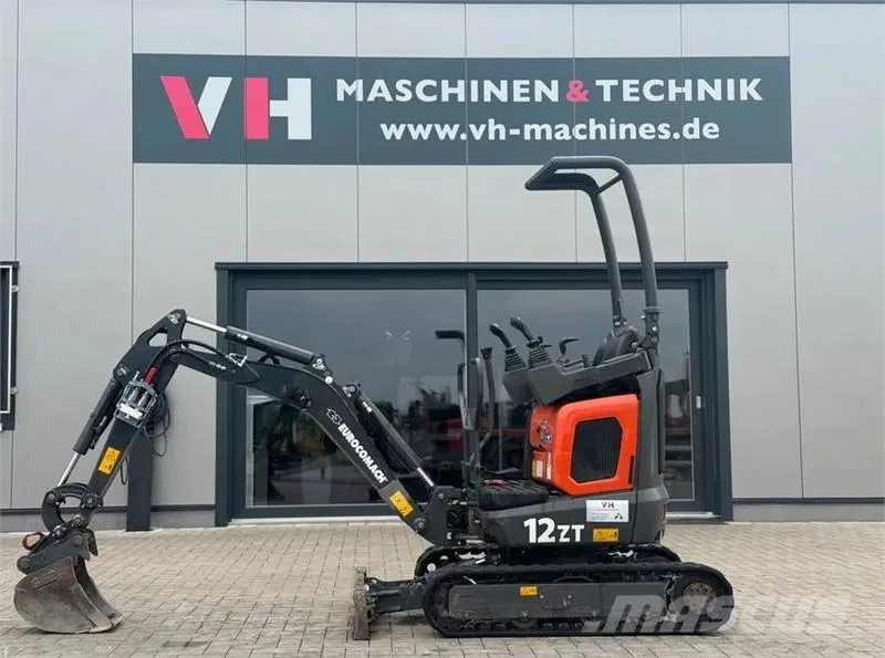 Eurocomach 12ZT Minibagger, Bagger